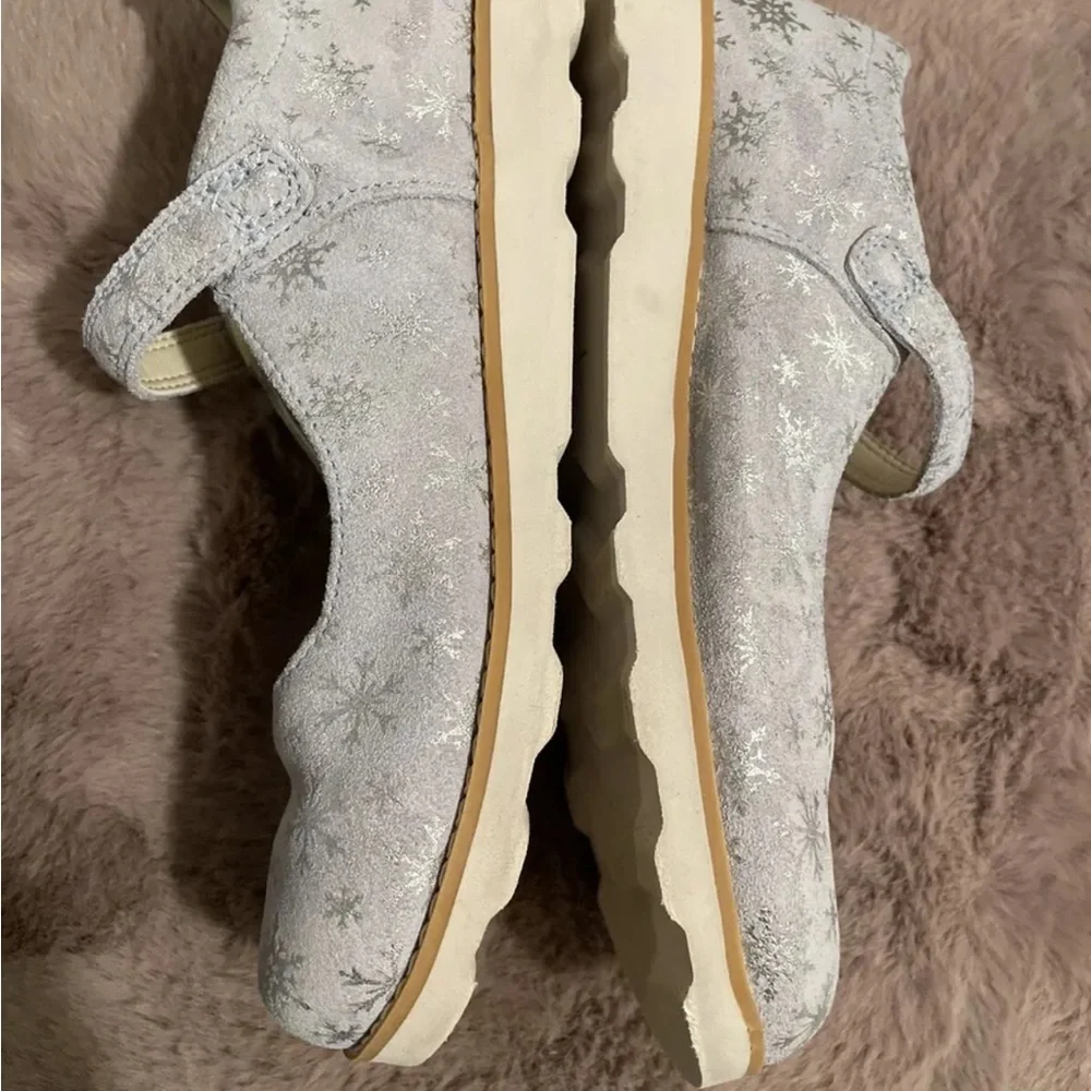 Clarks x Disney Frozen II Children's Crown Frost Buckle Elsa Shoes